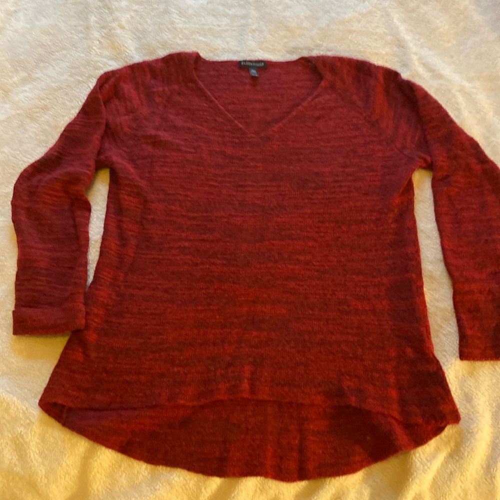 Eileen Fisher v-neck alpaca pullover